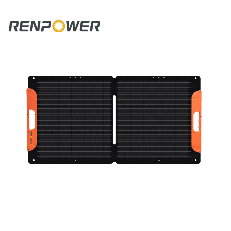 100W pătură solară portabilă și pliabilă