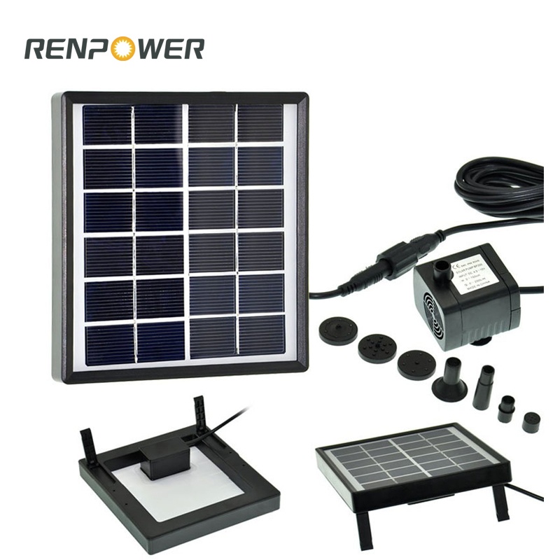 Solar Garden Miniature 1,5W DC Fountain Pompa Solar Solar Miniatură peisaj Fântână