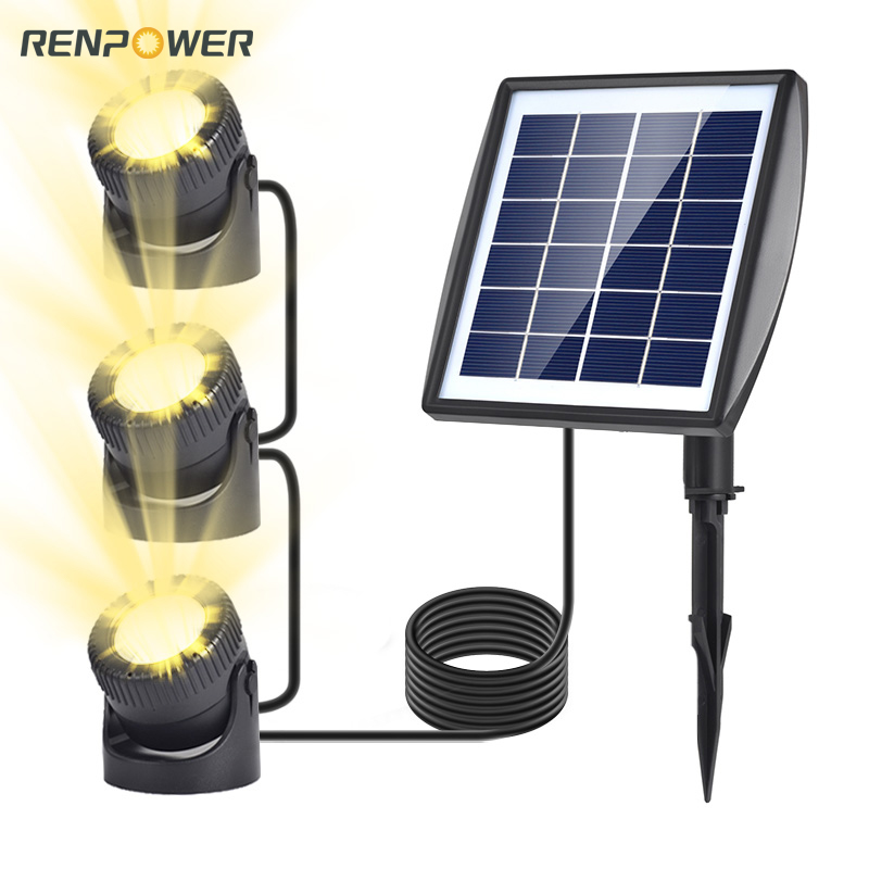 Solar Pond Light Manual Solar subacvatică lumini de grădină lumini decorative